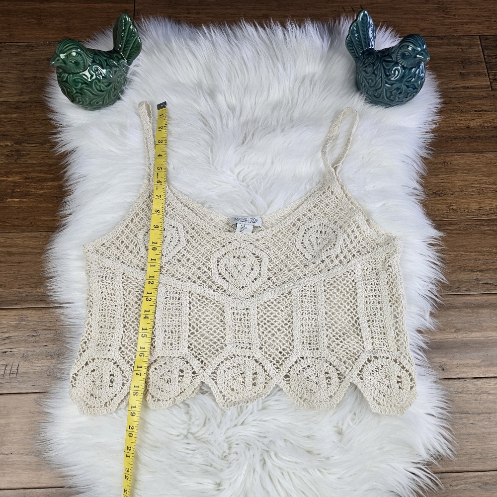 Rachel Zoe Crochet Tank Large - Picture 12 of 12
